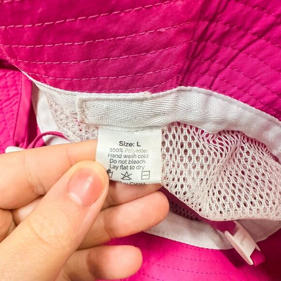 Jan & Jul Girls Pink Bucket Hat Size L 2-5Y - Picture 6 of 6